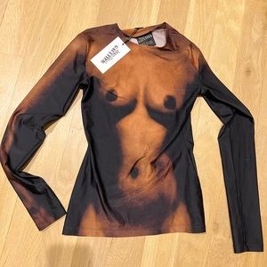 Jean Paul Gaultier x Lotta Volkova Naked Top